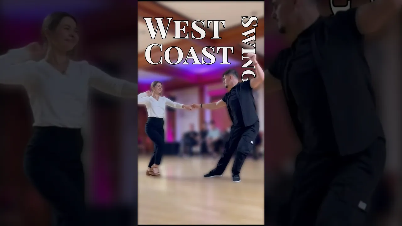West Coast Swing Improvisation part 4 #semionmaria #westcoastswing #modernswing #improvisation #wcs