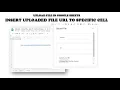 Google Apps Script - Upload File from Google Sheet Part 5 Insert Uploaded File URL to Specific Cell