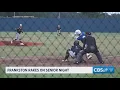 Frankston baseball cruises past Cross Roads in senior night win