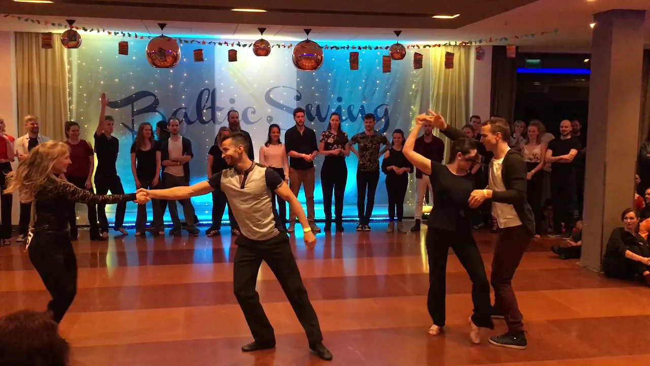 Markus Scherer & Trine Nordkvelle - Lukas Koelbener & Kalina Kwiatkowska - Adv - Baltic Swing 2019