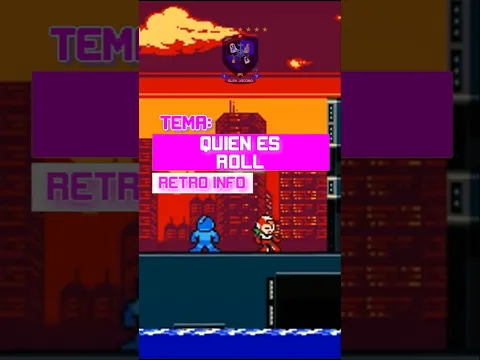 *¿♥️Quién es Roll♥️? - Megaman - NES -  Retro Info*| Sir Jacobs