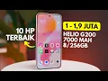 Lagu 10 Hp 1 Jutaan Terbaik Helio G200, Baterai 7000 mAh, Ram 8/256GB, Layar 144Hz di Tahun 2025