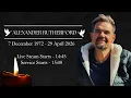 Celebration of Life for Alex