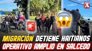 RUN WITH HAITIANS IN SALCEDO IMMIGRATION DESTROYS UNDOCUMENTED INDIVIDUALS