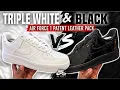 Foot Locker Find Nike Air Force 1 Triple White Triple Black Patent Leather