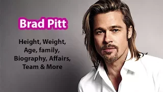Brad Pitt Height Weight Age Biography Affairs More