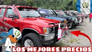 CAMIONETAS para ESCOGER BARATAS en FRONTERA EL CARMEN GUATEMALA 2023