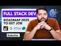 Full Stack Developer Roadmap 2025 MERN vs Python vs Java vs NET What to Choose