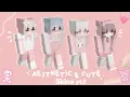Aesthetic Cute Minecraft Skins pt 2 Pink Theme