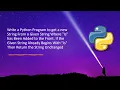 Write a Python Program to get a new String From a Given String Where Is has Been Added to the Front