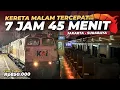 FULL NGEBUT🔥 KERETA MALAM TERCEPAT JAKARTA - SURABAYA CUMA 7 JAM 45 MENIT !! KA Argo Bromo Anggrek