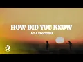 Download Lagu How Did You Know - Aiza Seguerra (Official Lyric Video)