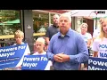 Joe Powers speaks after Minnesota primary election