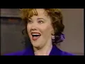 Catherine O Hara on Letterman 1989