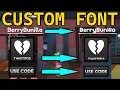Dandy s World Custom Font Tutorial So Chat Stops Asking Me