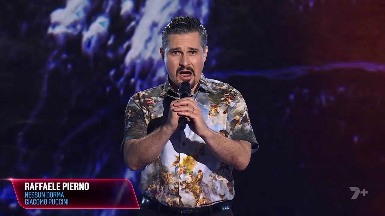 Raffaele Pierno - Nessun dorma | The Voice Australia 14 | Blind Auditions Raffaele Pierno - Nessun dorma | The Voice Australia 14 | Blind Auditions
