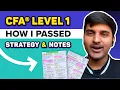 CFA Level 1 Exam Here s EXACTLY How I Passed Study Plan Notes 6 Important Steps