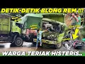 Lagu TERJADI DI DEPAN MATA !!! Detik Detik Truk Rem Blong, Warga Panik Teriak Histeris di Sitinjau Lauik