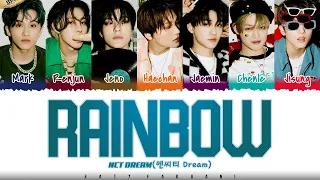 nct dream rainbow lyrics color coded han rom eng