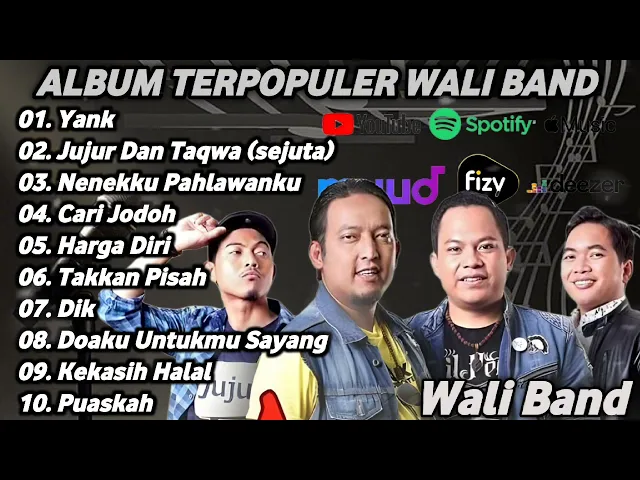 Download MP3 Album Wali Band Terpopuler 2000an | Band Melayu Terbaik | Lagu Melayu Terpopuler 2000an