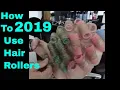 How to use Primark Velcro hair rollers to create volume tutorial step by step Tips by Amal Hermuz