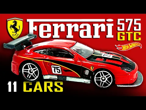 Download MP3 @Hot Wheels Ferrari 575 GTC Complete 11 cars.( 2005 - 2011 )