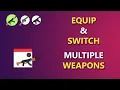 Equip and Switch Multiple Weapons in Unity 2D Weapon System Unity 2D