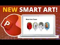 New Smart Art in PowerPoint Meet the Team