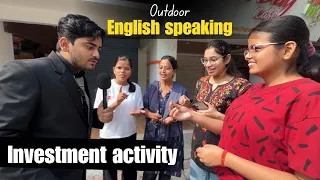English speaking activity | Outdoor investment activity | Confidence building session | WellTalk