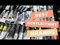 Best Acrylic Paint Brands in My Opinion Learn painting with Vlad Milan Duchev