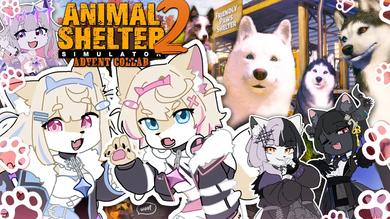【ANIMAL SHELTER 2 COLLAB】let advent have a furrever home in your heart 🐾 #holoAdvent 【FUWAMOCO】