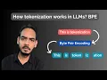 How Tokenization Works in LLMs Exploring Byte Pair Encoding