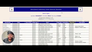 How To Tell An Attorney Gets Results Using Maryland Judiciary Case Search