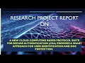 Cloud Computing latest Project Computing Research bhaskar gohatre