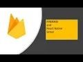 FIREBASE - setting up firebase to react native app