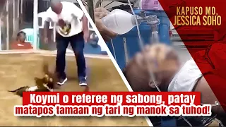 Download Koymi o referee ng sabong, patay matapos tamaan ng tari ng manok sa tuhod! | Kapuso Mo, Jessica Soho MP3