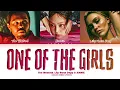 Download Lagu The Weeknd, JENNIE \u0026 Lily Rose Depp 'One Of The Girls' Lyrics (Color Coded Lyrics)