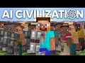 Lagu 100 AIs Simulate Civilization in Minecraft