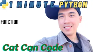 1 Minute Python Function Cat Can Code