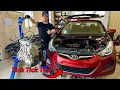 Hyundai Elantra Engine Replacement IN 6 HOURS OR LESS STEP BY STEP 2011-2016