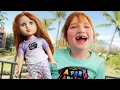 Download Lagu FOREVER FRiEND SUMMER!!  Adley \u0026 Navey give their Dolls a Fashion Makeover in Hawaii Salon and Spa