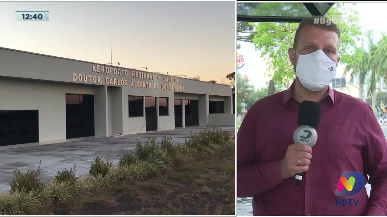 Vendas de passagens do Aeroporto de Caçador são liberadas