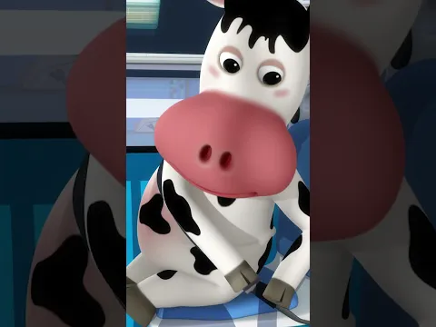 Blue Bus Adventure | Wheels on the Bus and Buckle Up Song #Shorts