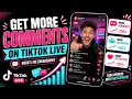 Get More Comments on TikTok LIVE Boost Live Engagement