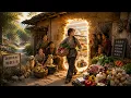 Traveling back to 1960 Cinderella saves her family from famine by picking vegetables