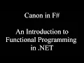 July 2024 Dot Net Meeting - An Introduction To Functional Programming In NET