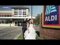 This couple loves Aldi so much they got married there