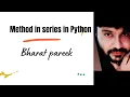 METHODS OF SERIES OBJECT IN PANDAS HEAD TAIL COUNT CBSE CLASS 12 IP UNIT 1 TERM 1 2021-22