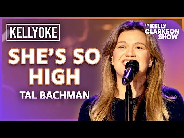 Kelly Clarkson Covers 'She's So High' By Tal Bachman l Kellyoke