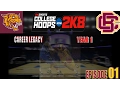 BEGINNING OF SOMETHING GREAT | COLLEGE HOOPS 2K8 | LEGACY MODE  | BETHUNE COOKMAN | NCAA 2K17